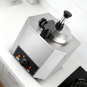 Calentador de Salsas Eficiente de un Solo Compartimiento con Excelente Aislamiento Térmico, Diseñado para Cafeterías con Gran Demanda para Servir Chocolate Caliente y Mermelada - Product Image 3