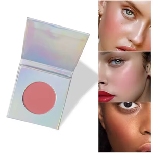 5 colores Mini logotipo personalizado <span class=keywords><strong>Rare</strong></span> <span class=keywords><strong>Beauty</strong></span> <span class=keywords><strong>Blush</strong></span> Vegan Cruelty Free Single Holographic Private Label <span class=keywords><strong>Blush</strong></span> - Product Image 5