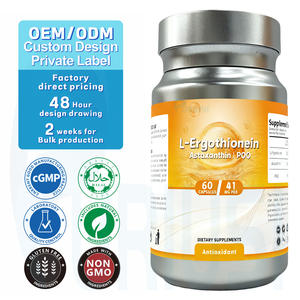 Fornitura del Produttore OEM Etichetta Privata Integratore Alimentare Capsule di Ergotioneina Astaxantina PQQ - Product Image 2