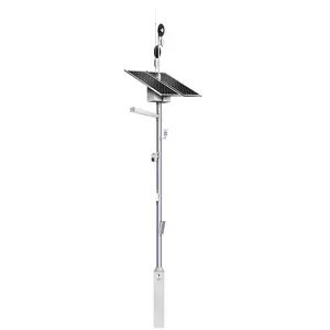 Lampadas all'aperto solare ip66 200w 300w prix de jardin lampadair sur pied solair public exterieur lampadaire solaire Jardin