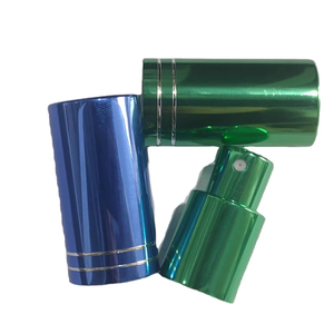 18mm Various Colors Anodized Three-Piece Suit Full Cover Lids Bottle Caps & Closures Screw Cap Made of Aluminium-Plastic