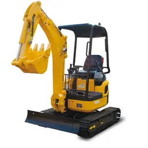 Chất lượng cao truyền thủy lực yubo 1.6ton bánh xích nhỏ để bán các bộ phận máy xúc mini Digger với breakinghammer