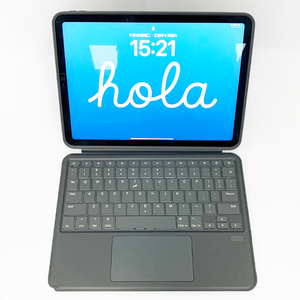 Funda con Teclado de Policarbonato Tipo Tijera para <span class=keywords><strong>iPad</strong></span> 10.9/11 Pulgadas, Desmontable, Magnética, Inalámbrica BT, Tamaño Completo, RGB, Tipo-C, Precio de Fábrica UCJ - Product Image 4
