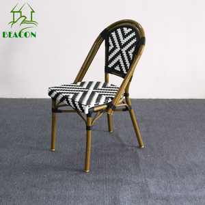 Fournisseur en gros <span class=keywords><strong>de</strong></span> meubles <span class=keywords><strong>de</strong></span> jardin d'extérieur Chaise en rotin pour café Petite <span class=keywords><strong>taverne</strong></span> Chaise <span class=keywords><strong>de</strong></span> jardin pour restaurant d'extérieur - Product Image 3