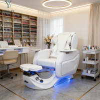 Chaise de pédicure électrique professionnelle sans plomberie, mobilier de spa, manucure, salon de manucure, chaises de pédicure massantes à vendre
