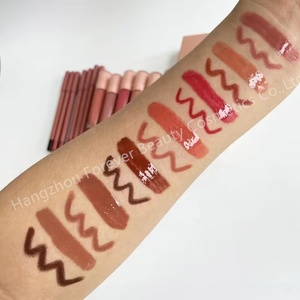 OEM Cosmetics Set Nude Packaging Lip Gloss Lip Liner Vegan Custom Lip Kit <strong>No</strong> <strong>logo</strong> - Product Image 6