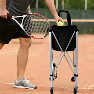 TY-1002A Portable Tennis Cart Custom Tennis Cart Custom Tennis Basket And Logo