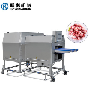 New 304 Stainless Steel Automatic Adjustable Thickness Quality Assurance Cattle Sheep Pigs Chickens Ducks Frozen Meat <b>Dicing</b> - Product Image 2