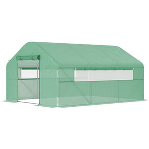 Serre DB Greenhouse en PVC avec structure en aluminium, montage facile, abri de jardin pour la plantation D0100HA8T3G - Product Image 6