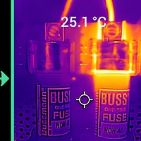   Caméra thermique infrarouge portable E6 Pro Wi-Fi MSX à imagerie dynamique multispectrale Ignite Cloud pour l'inspection