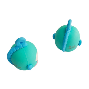 Custom 3D Cartoon Fish PVC Figurine Soft Silicone Surface Mini Marine Animal Figure OEM Logo Custom <b>Vinyl</b> Toy For Souvenir Gift - Product Image 6