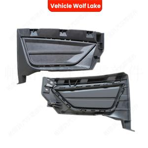 Bezel de phare antibrouillard pour véhicule Wolf Lake, pour Volkswagen Polo HB 2019-2020, côté droit et gauche, matériau ABS, fixation par vis - Product Image 4