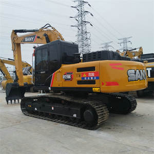 Excavadora grande usada SANY SY215C de China de larga vida útil 21ton sy215 excavadora de construcción agrícola de segunda mano - Product Image 2