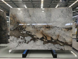 Lujo Brasillia gris mármol losas Calacatta hierro mármol gris oro rosa decoración azulejos modernos pared piso azulejos para Hotel Villa pared - Product Image 4