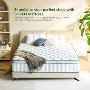 Colchón de Alta Calidad para Cama con Efecto Frío Grado Hotelero Tamaño Doble, King y Queen, Moderno con Memory Foam, Muelles Ensacados y Látex para Muebles del Hogar - Product Image 6