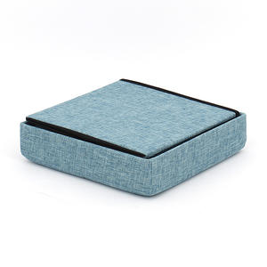 Özelleştirilmiş katlanır kumaş sandıklı tabure kutusu depolama yeni basit tarzı kare bez montaj odası osmanlı - Product Image 6