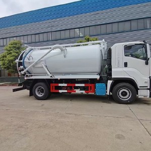 1SUZU GIGA Municipal Sewage Vacuum <b>Pump</b> Tanker Diesel-Fueled Sewer <b>Suction</b> Truck with Manual Transmission - Product Image 3