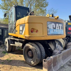 รถขุด CAT M315D2 มือสอง อุปกรณ์ก่อสร้างงานหนัก แบบล้อ สีเหลืองดำ - Product Image 3