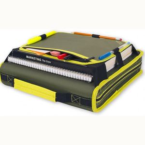 Sacoche de transport pour ordinateur de bureau Case-it, avec fermeture Mighty Zip Tab et anneaux en O de 3 pouces - Product Image 2