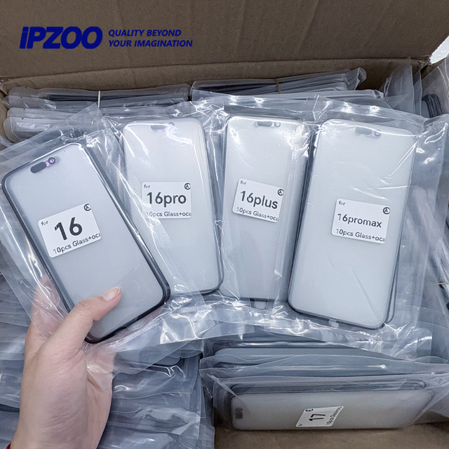 Wholesale Mobile Phone Spare Parts for iPhone Glass With OCA Front Screen Outer Glass Replacement Parts