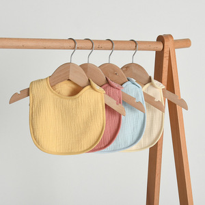 OEKO certificata di alta qualità bavaglino di mussola in garza stampata in tinta unita asciugamano per la dentizione in cotone 100% bavaglini <span class=keywords><strong>sciarpa</strong></span> per bambini - Product Image 3
