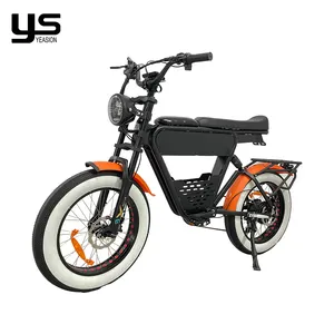 Bicicleta eléctrica de 35Ah, 48V, 1000W, 20 pulgadas, neumático silencioso, urbana, ocio