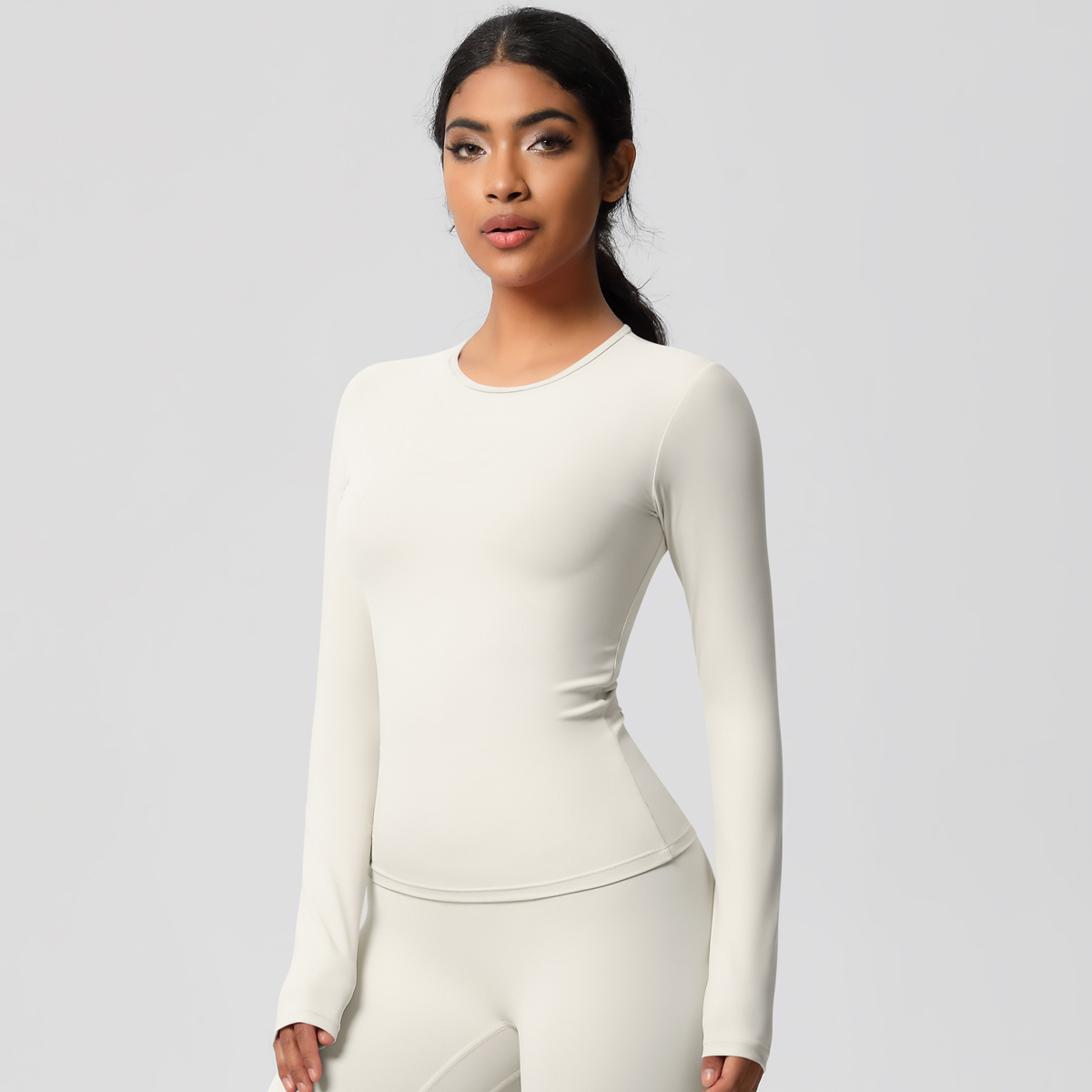 Personalized Breathable Yoga Top Running Seamless Quick Dry Four-Way Stretch Backless Spandex/Nylon Skinny Fit Sports Yoga Top