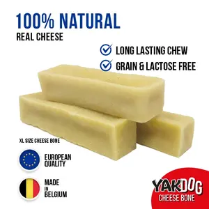 Yakdog XL 171-190g, friandise pour chien au lait de yak authentique de qualité supérieure, produite en Belgique - Idéale pour les voyages - Product Image 3