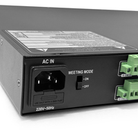 Amplificateur de puissance numérique DEKEN DA-6350 350w six canaux stéréo professionnel, sortie SPEAKON, entrée XLR, classe D 1u pour scène