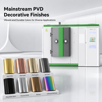Machine de revêtement PVD sous vide HUASHENG pour poignées de robinets, douches et accessoires de salle de bain