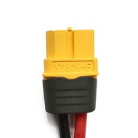 Câble d'alimentation pour batterie de vélo électrique, contrôleur de batterie au lithium, fusible, cordon d'alimentation en silicone 14AWG, pièces résistantes aux hautes températures