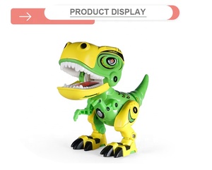 <span class=keywords><strong>Jouet</strong></span> <span class=keywords><strong>robot</strong></span> <span class=keywords><strong>dinosaure</strong></span> en alliage avec support de téléphone, modèle de simulation musicale et lumineuse éducatif pour enfants - Product Image 3