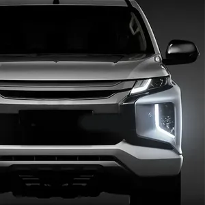 TYPY, 2 uds., luces de circulación diurna LED DRL para Mitsubishi Triton L200, cubierta de lámpara antiniebla con lámpara de señal de giro amarilla 2017 2018 2019 - Product Image 6
