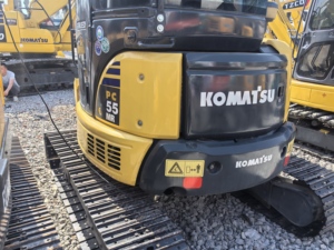 รถขุดขนาดเล็ก Komatsu PC55MR มือสอง 5.5 ตัน ผลิตในญี่ปุ่น สำหรับเครื่องยนต์ มอเตอร์ เกียร์ รถแทรกเตอร์ขนาดเล็ก รถขุดดิน มาตรฐาน CE เยอรมัน - Product Image 5