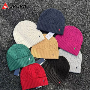 <span class=keywords><strong>Gorro</strong></span> de Punto Bordado en 3D de la <span class=keywords><strong>Marca</strong></span> Lauren, Venta Caliente de <span class=keywords><strong>Invierno</strong></span>, para Mujer, Otoño e <span class=keywords><strong>Invierno</strong></span>, <span class=keywords><strong>Gorro</strong></span> Cálido para Viajes, Venta al por Mayor de Fábrica - Product Image 1