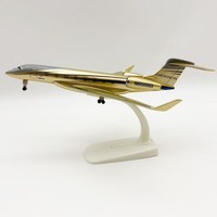 Idées cadeaux populaires : Modèle d'avion B737 en alliage moulé sous pression, échelle 1/200, 20 cm, avec impression de logo personnalisé
