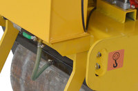 Moteur diesel BISON Mini compacteur portatif Rouleau de route Petite marche derrière le rouleau de route Prix d'usine
