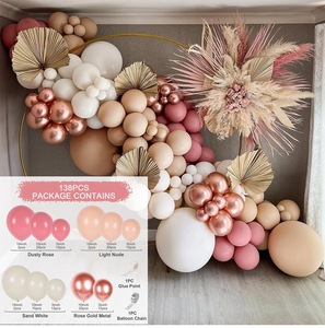 TS Rétro Sable <span class=keywords><strong>Blanc</strong></span> Latex <span class=keywords><strong>Ballon</strong></span> Guirlande Arc Kit Ensemble Chrome <span class=keywords><strong>Rose</strong></span> <span class=keywords><strong>Or</strong></span> Arc pour Mariage Anniversaire Fête <span class=keywords><strong>De</strong></span> Noël Décoration - Product Image 3