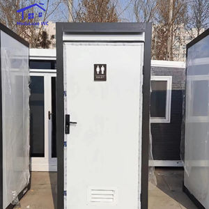 Baño Portátil Desmontable Asequible, Cabina de Baño Modular Prefabricada, Inodoros Móviles y Ducha, Inodoro Portátil para Exteriores - Product Image 1