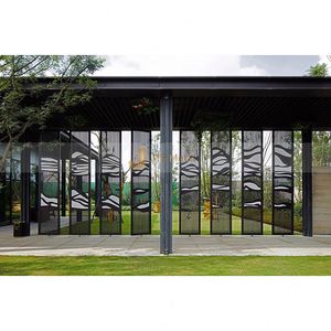 ANN7615 Exquisite Custom Modern Coated Stainless Steel Multi-Functional Durable Printed <b>Screen</b> <b>Partition</b> Delivering Timeless - Product Image 4