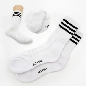 ถุงเท้ากีฬาสามแถว ELY-2070กองคู่1คู่ของผู้ชาย - Product Image 1