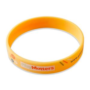 Pulseras Promocionales Personalizadas de Silicona Elástica Resistentes al Agua, Pulseras de PVC - Product Image 3