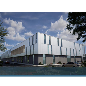 Estructura de Acero, Edificio Metálico, Techo Metálico, Almacén Prefabricado, Estructura de Construcción, Almacén de Estructura de Acero - Product Image 1