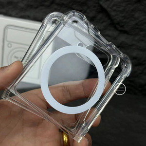 Étui à rabat magnétique transparent antichoc en acrylique 2-en-1 pour Samsung Z Fold 7/6 - Product Image 1