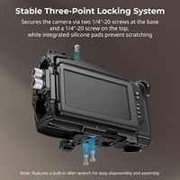 Kit de cage pour caméra SmallRig pour Blackmagic Design Cinema Camera 6K, cage complète pour BMCC 6K- 4574