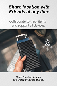 Ultra-Dunne Gps Grafeen Batterij Globale Positie Anti-Verlies Kaart 3 Jaar Batterijduur Air-Tag Vind Mijn Ios En Android Voor Portemonnee - Product Image 5