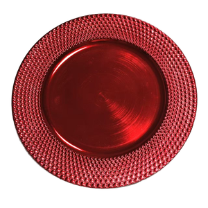 Wholesale Luxury Durable <strong>Metal</strong> Polished Round Charger <strong>Plates</strong> for Weddings Hotels Fujian Home Decor-Customized Stocked Dinnerware - Product Image 5