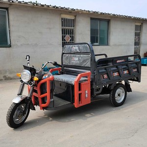 Triciclo Eléctrico Motocicleta de Tres Ruedas para Adultos 1000 W Vehículo de Transporte de Carga Eléctrico Triciclos de 1000W con Cama Volquete - Product Image 6