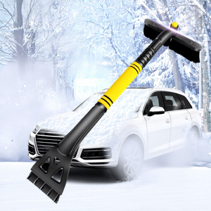 Juego de Raspadores de Hielo y Escobillas para Nieve Telescópicas de Aleación de Aluminio, PVC y PP con Logotipo Personalizado al por Mayor - Product Image 1