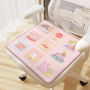 Cojín de Asiento Ice Vine Sweet Ice Powder, Rectangular, Frío al Tacto, para Silla de Oficina, Cojín Refrescante de Verano, para Silla de Escritorio - Product Image 2